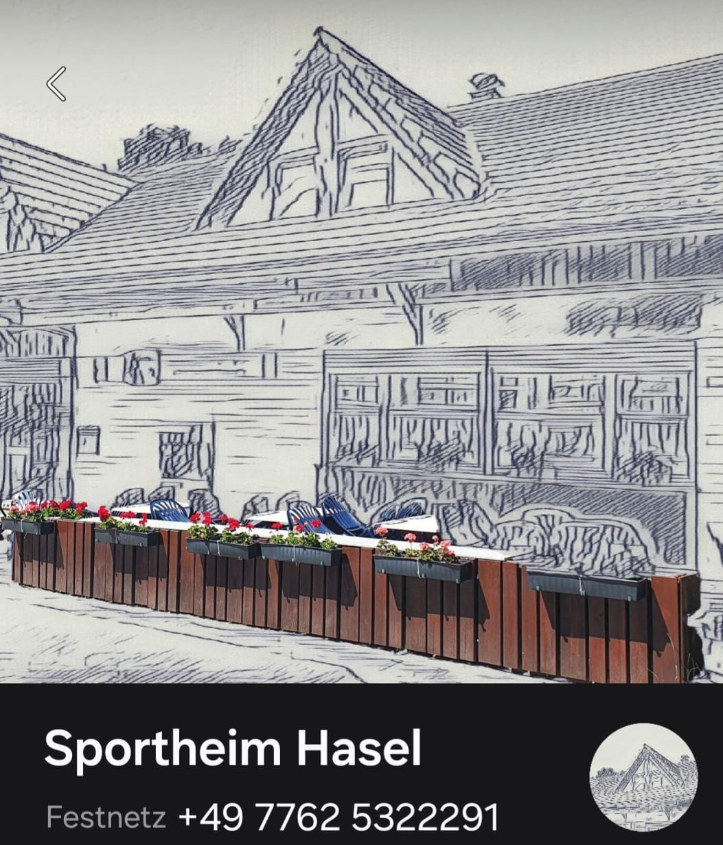 Sportheim Zeichnung